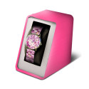 Reloj de Pulsera Hello Kitty Flores Analógico en Caja