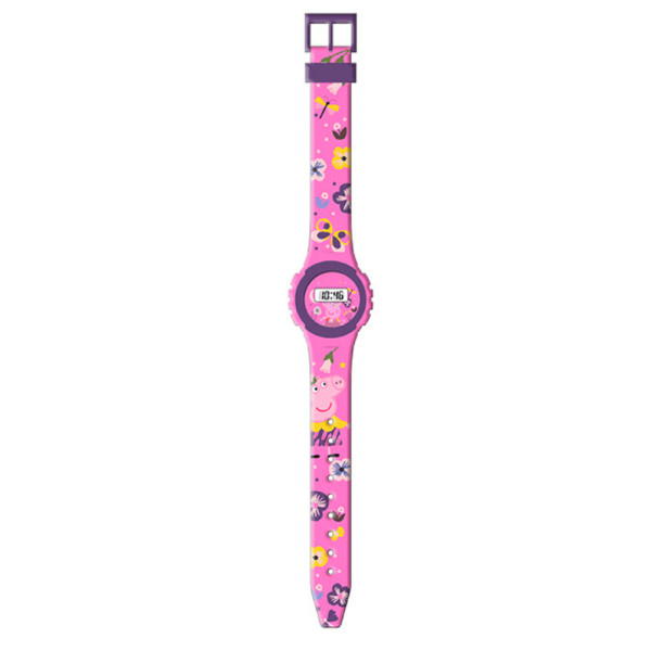 Reloj de Pulsera Peppa Pig Flowers Digital Junior