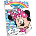 Toalla de Algodón Minnie Mouse Rainbow 140x70