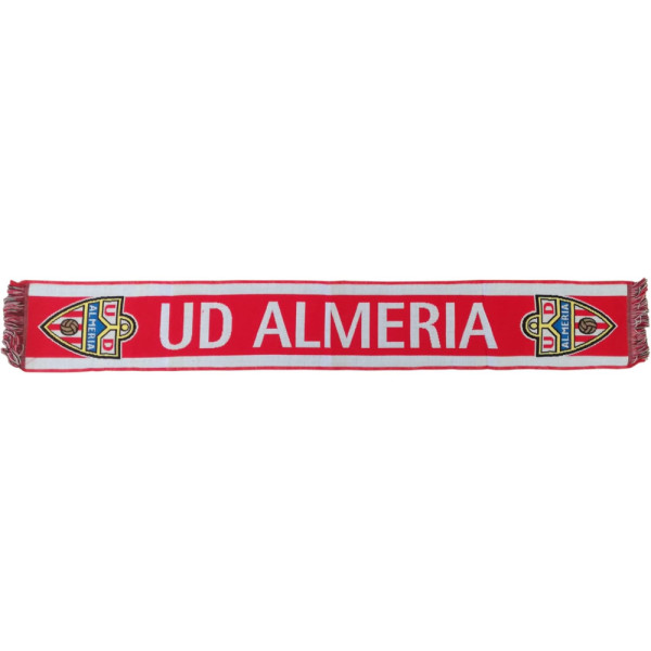 Bufanda UD Almería Roja Horizontal