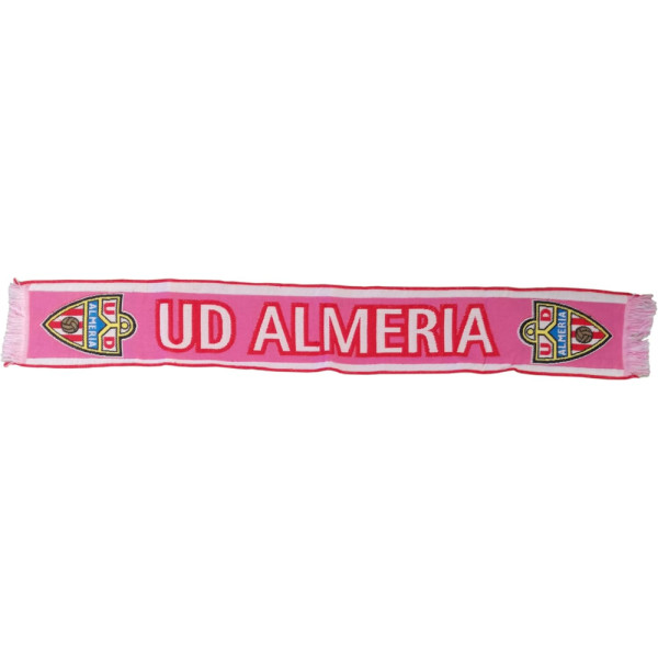 Bufanda UD Almería Rosa