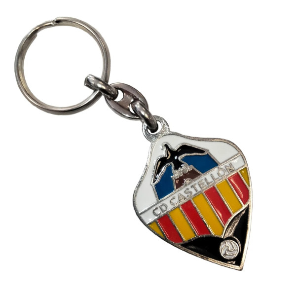 Llavero de Metal CD Castellón UD Escudo