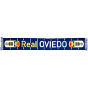 Bufanda Real Oviedo Líneas Verticales
