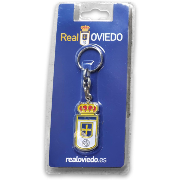 Llavero de Metal Real Oviedo Escudo