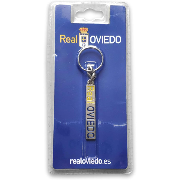 Llavero de Metal Real Oviedo Letras