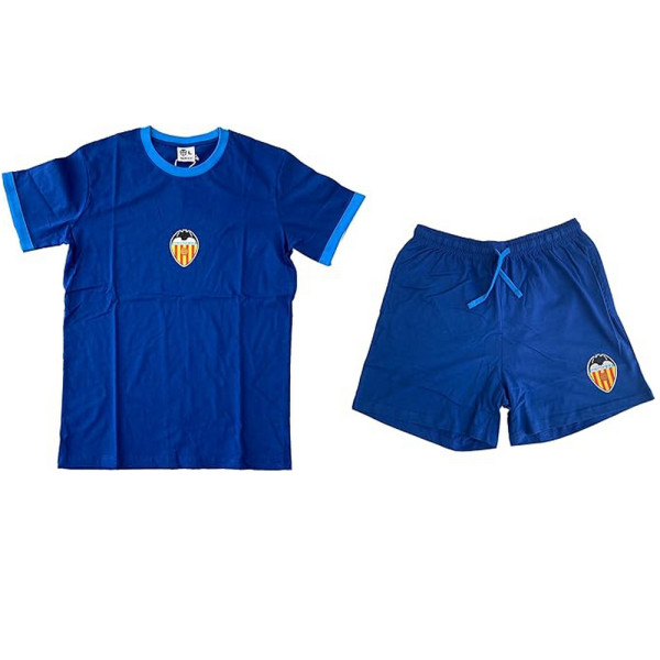Pijama Verano Valencia CF Azul Adulto
