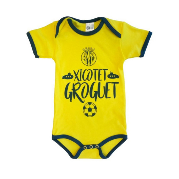 Body Manga Corta Villarreal CF Xicotet Groguet