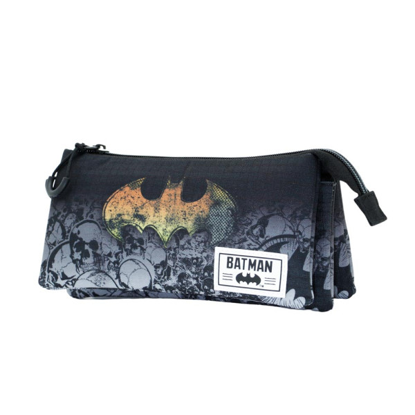 Estuche Portatodo Triple Batman HS Skulls
