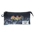 Estuche Portatodo Triple Batman HS Skulls