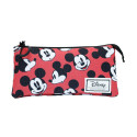Estuche Portatodo Triple Mickey Mouse HS Blinks