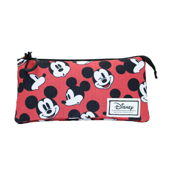 Estuche Portatodo Triple Mickey Mouse HS Blinks