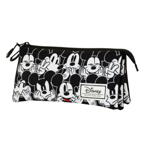 Estuche Portatodo Triple Mickey Mouse Mess