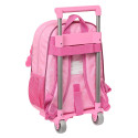Mochila Trolley Infantil con Ruedas Barbie Girl
