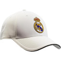Gorra Real Madrid Blanca Primera Equipación Adulto