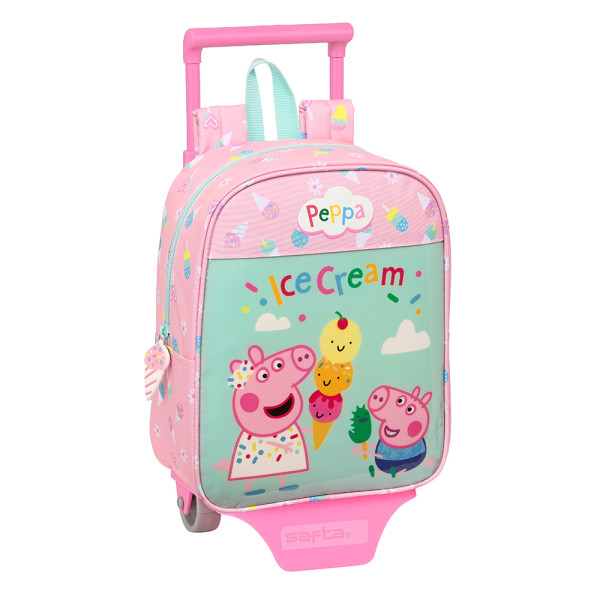 Mochila Trolley con Ruedas Guardería Peppa Pig Ice Cream
