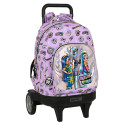 Mochila Trolley con Ruedas Compact Monster High Best Boos