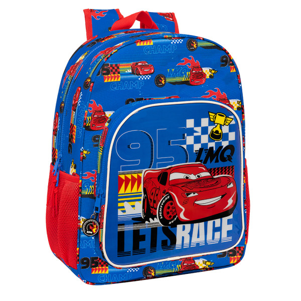 Mochila Adaptable a Carro Cars Race Ready 42 CM