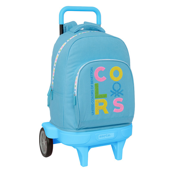 Mochila Trolley con Ruedas Compact Evolution Benetton Spring