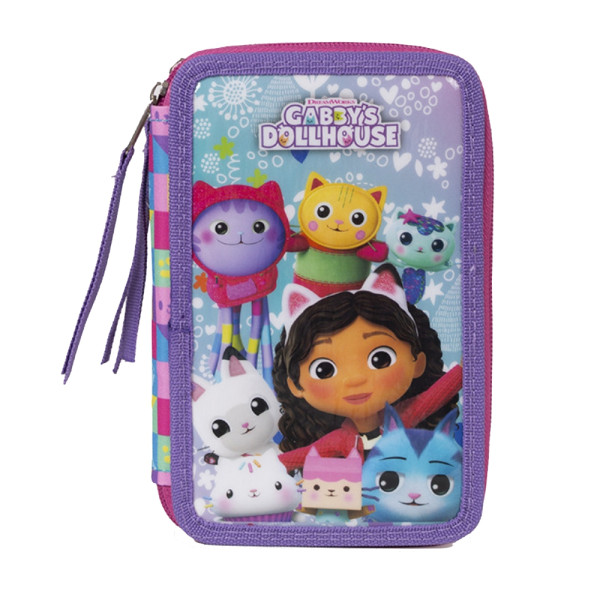 Plumier Triple La Casa de Muñecas de Gabby Friends