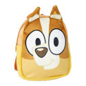Mochila Guardería 3D Peluche Bluey Bingo Marrón
