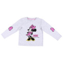 Pijama Velour Manga Larga Minnie Mouse Gris y Rosa Niña