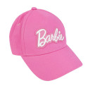 Gorra Barbie Rosa Logo Bordado Mujer