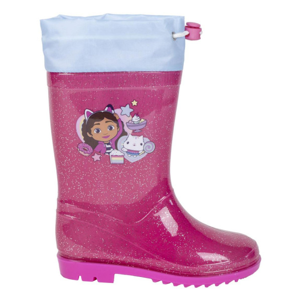 Botas de Agua La Casa de Muñecas de Gabby Fucsias Cakes Niña