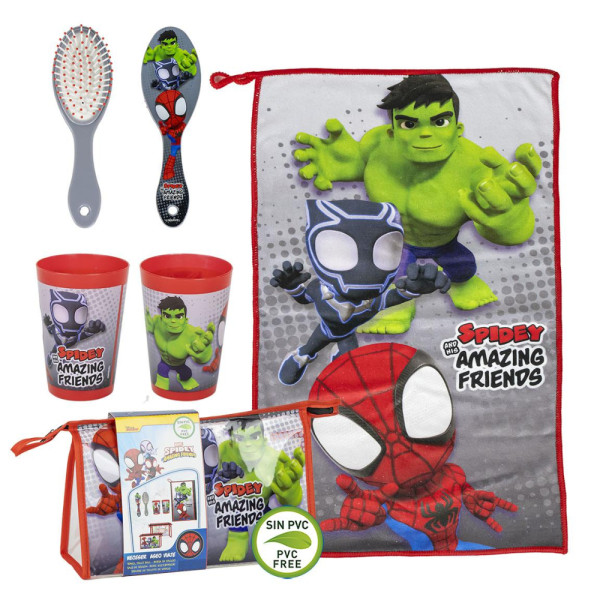 Set de Baño con Neceser Spidey and His Amazing Friends