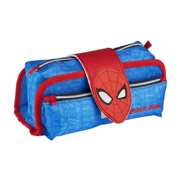 Estuche Portatodo con Velcro Spiderman Face