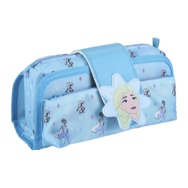 Estuche Portatodo con Velcro Frozen Star