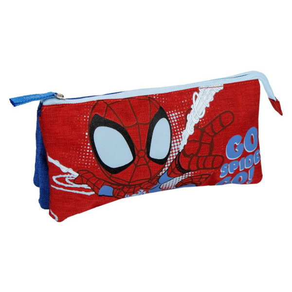 Estuche Portatodo Triple Spidey Go Go!