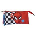 Estuche Portatodo Triple Spiderman Race