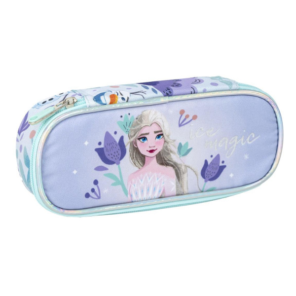 Estuche Portatodo Ovalado Frozen Ice Magic