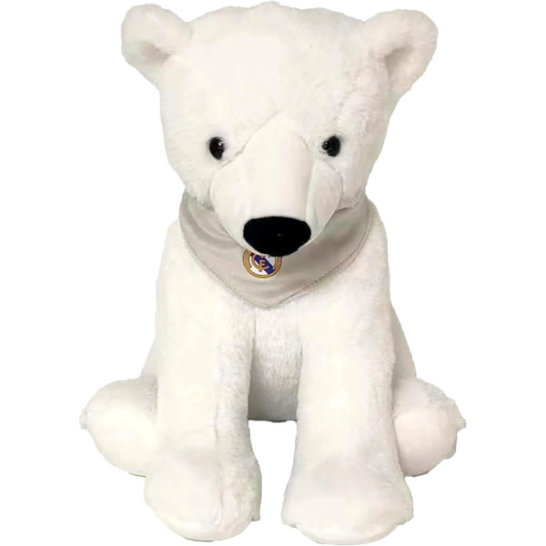 Peluche Oso Polar Real Madrid 30 CM