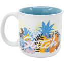 Taza Cerámica Desayuno 400 ML En Caja Regalo Stitch Palms 