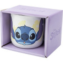 Taza Cerámica Desayuno 400 ML En Caja Regalo Stitch Palms 