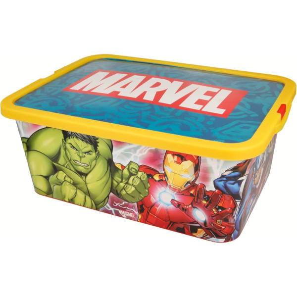 Caja de Ordenación Click 13 Litros Avengers Marvelmania
