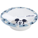 Set Micro Toddler 2 Pcs Cuenco y Cuchara Mickey Mouse Full Of Smiles