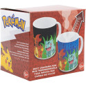Taza Cerámica 325 ML Changing Color En Caja Regalo Pokémon Universe 