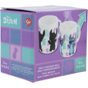 Taza Cerámica 325 ML Changing Color En Caja Regalo Stitch & Angel Gttr