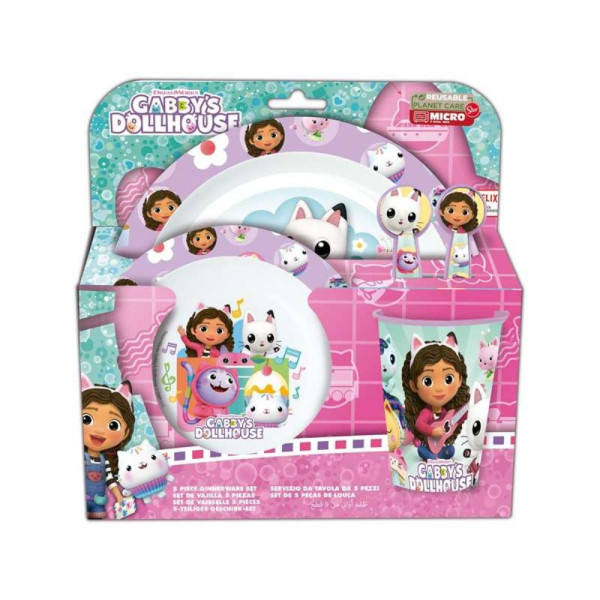 Set 5 Pcs Micro Kids En Estuche La Casa de Muñecas de Gabby Bab