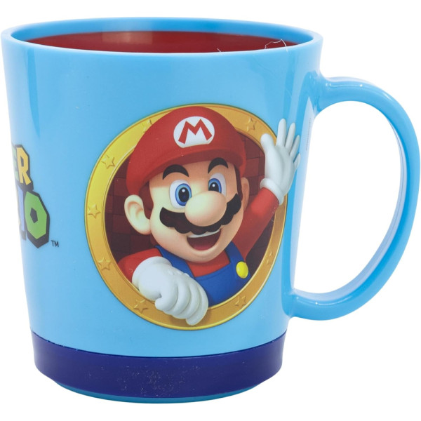 Taza Antivuelco Pp 400 ML Super Mario Fun Emotion