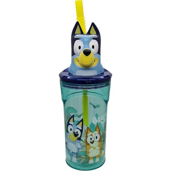 Vaso Figurita 3D 360 ML Bluey