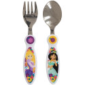 Set 2 Cubiertos Metálicos Disney Princess Brave and Bold