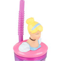 Vaso Figurita 3D 360 ML Disney Princess Bright & Bold