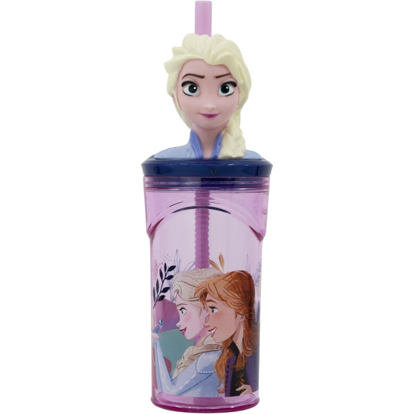 Vaso Figurita 3D 360 ML Frozen Trust The Journey