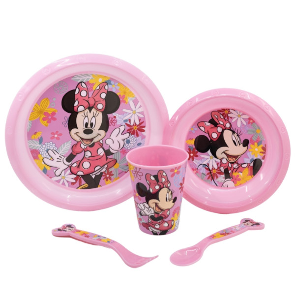 Set Easy 5 Pcs En Estuche Minnie Mouse Spring Look