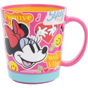 Taza Antivuelco Pp 410 ML Minnie Mouse Flower Power