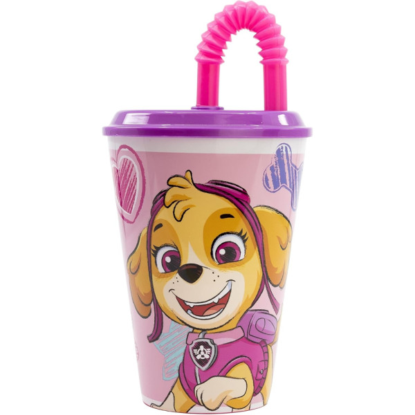 Vaso Caña Easy 430 ML Patrulla Canina Girl Sketch Essence
