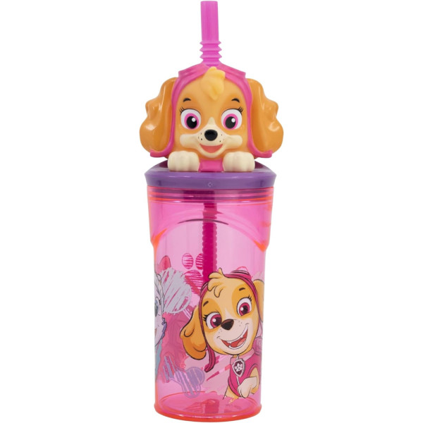 Vaso Figurita 3D 360 ML Patrulla Canina Girl Sketch Essence